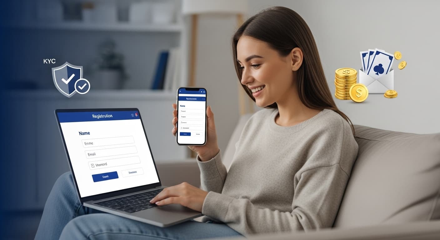 Como se registrar em um cassino online: um guia passo a passo image